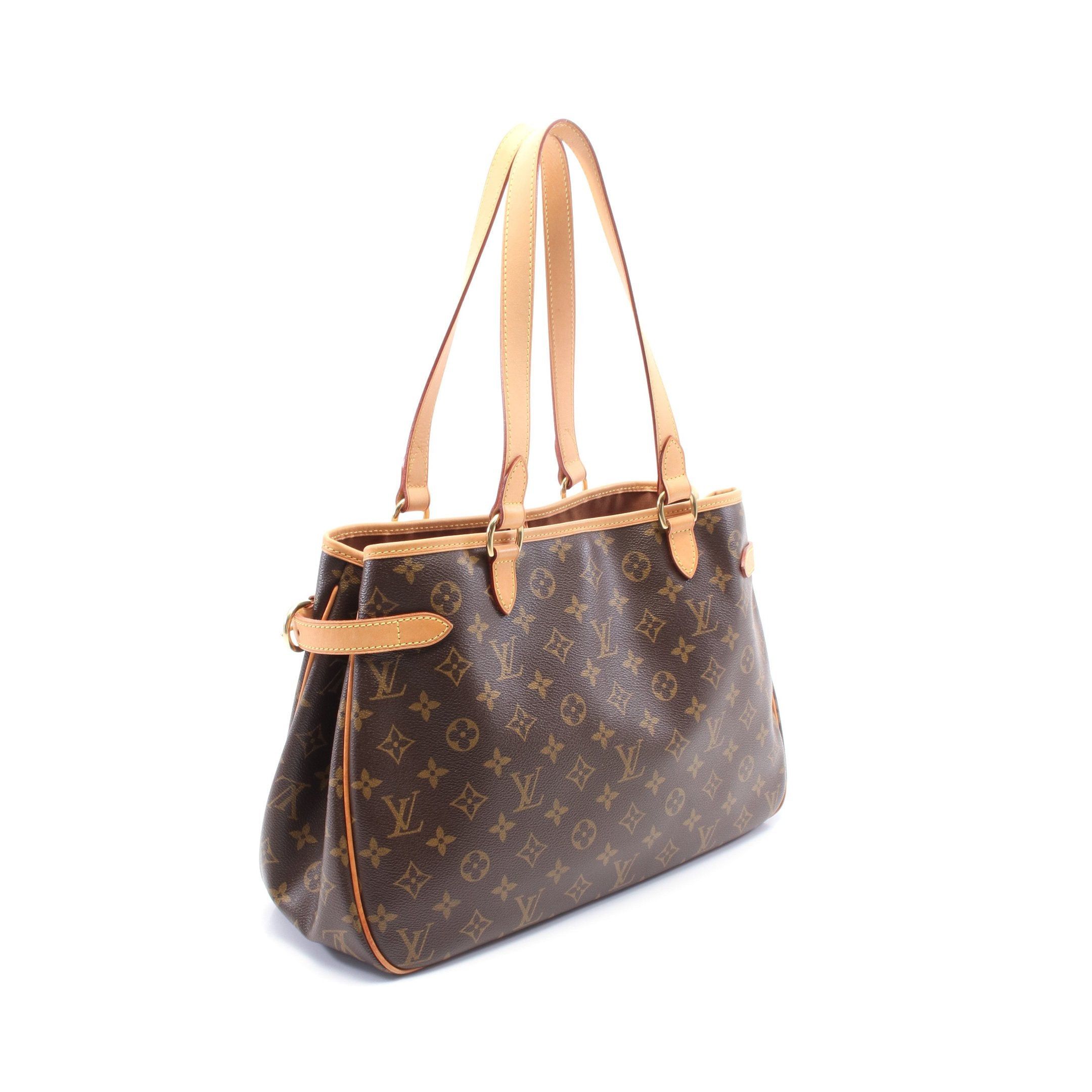 Louis Vuitton Louis Vuitton Batignolles Horizontal Monogram Shoulder Bag Leather Brown Size ONE SIZE - 2 Thumbnail