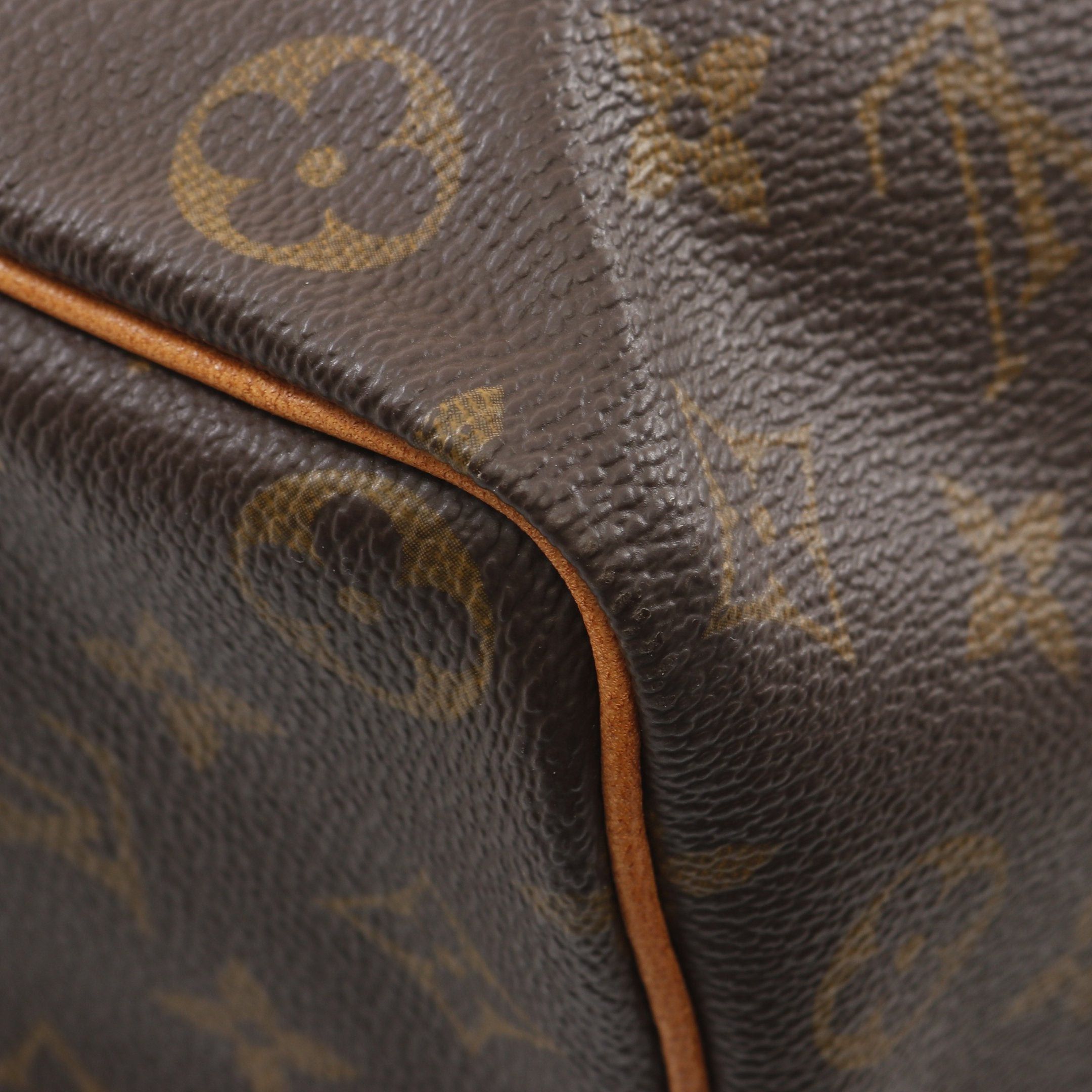 Louis Vuitton Louis Vuitton Speedy 35 Monogram Handbag Leather Brown Size ONE SIZE - 7 Thumbnail