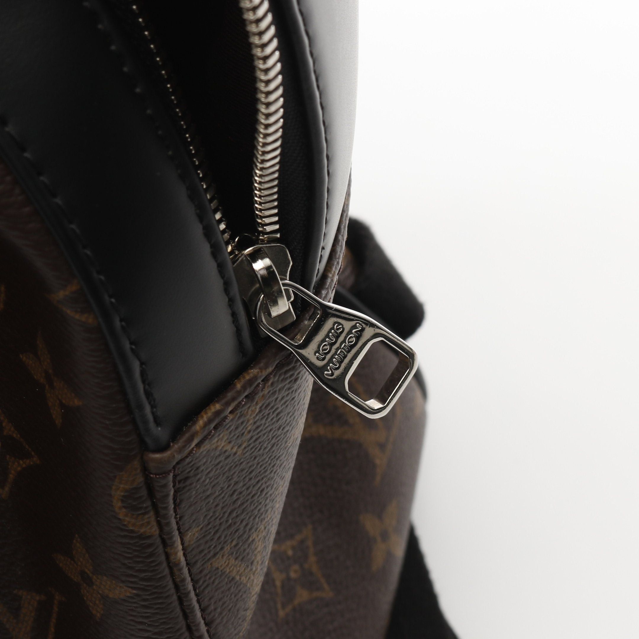 Louis Vuitton Louis Vuitton Josh Nv Monogram Macassar Backpack Rucksack Leather Brown Black Size ONE SIZE - 9 Thumbnail