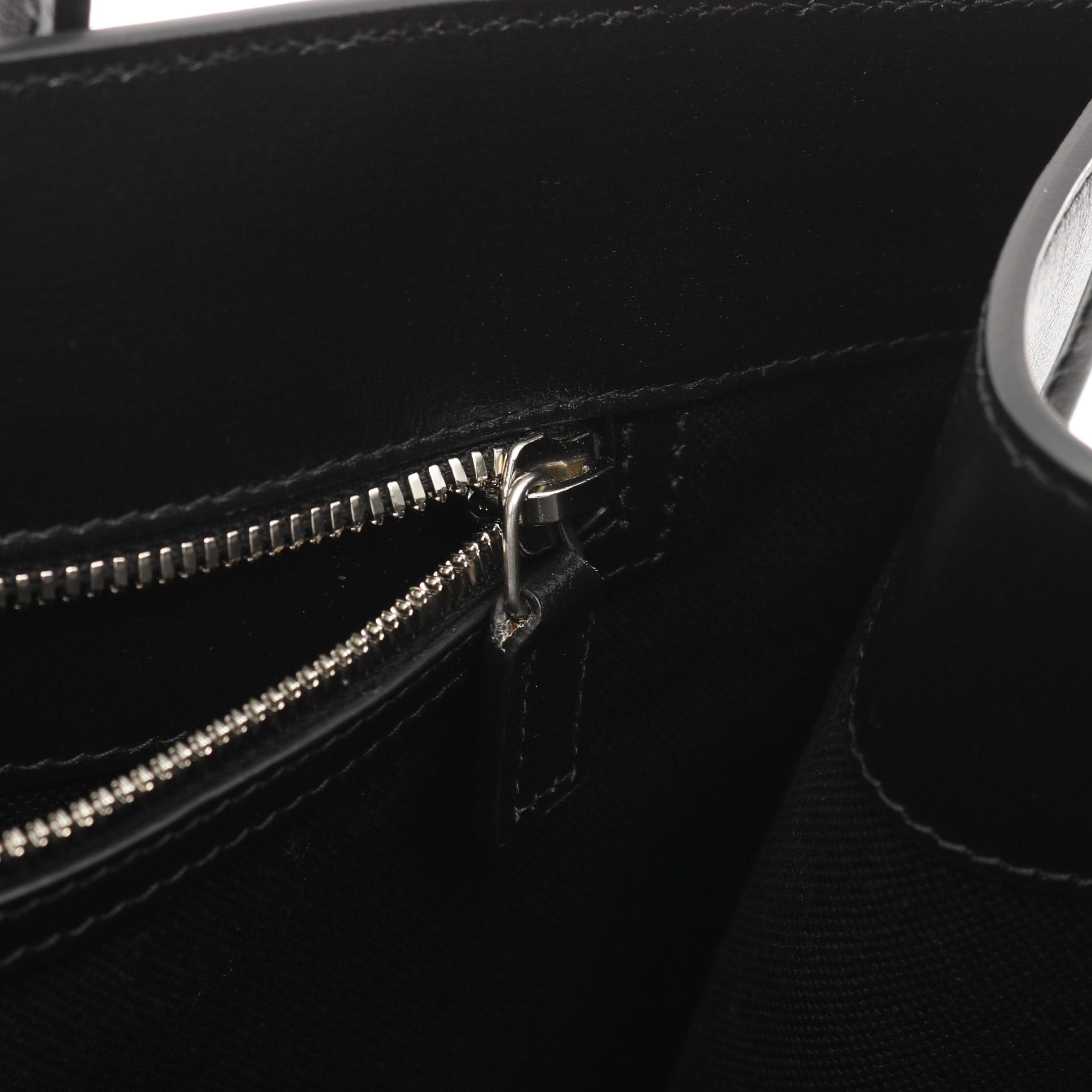 Gucci Gucci Interlocking G Medium Tote Gg Supreme Handbag Bag Leather Black Gray Size ONE SIZE - 8 Thumbnail