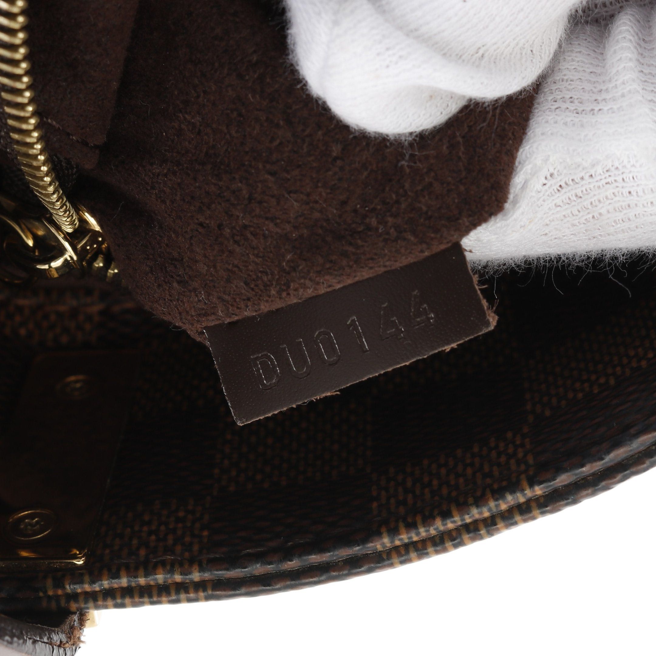 Louis Vuitton Louis Vuitton Marleborn Pm Damier Ebene Shoulder Bag Leather Brown Size ONE SIZE - 5 Thumbnail