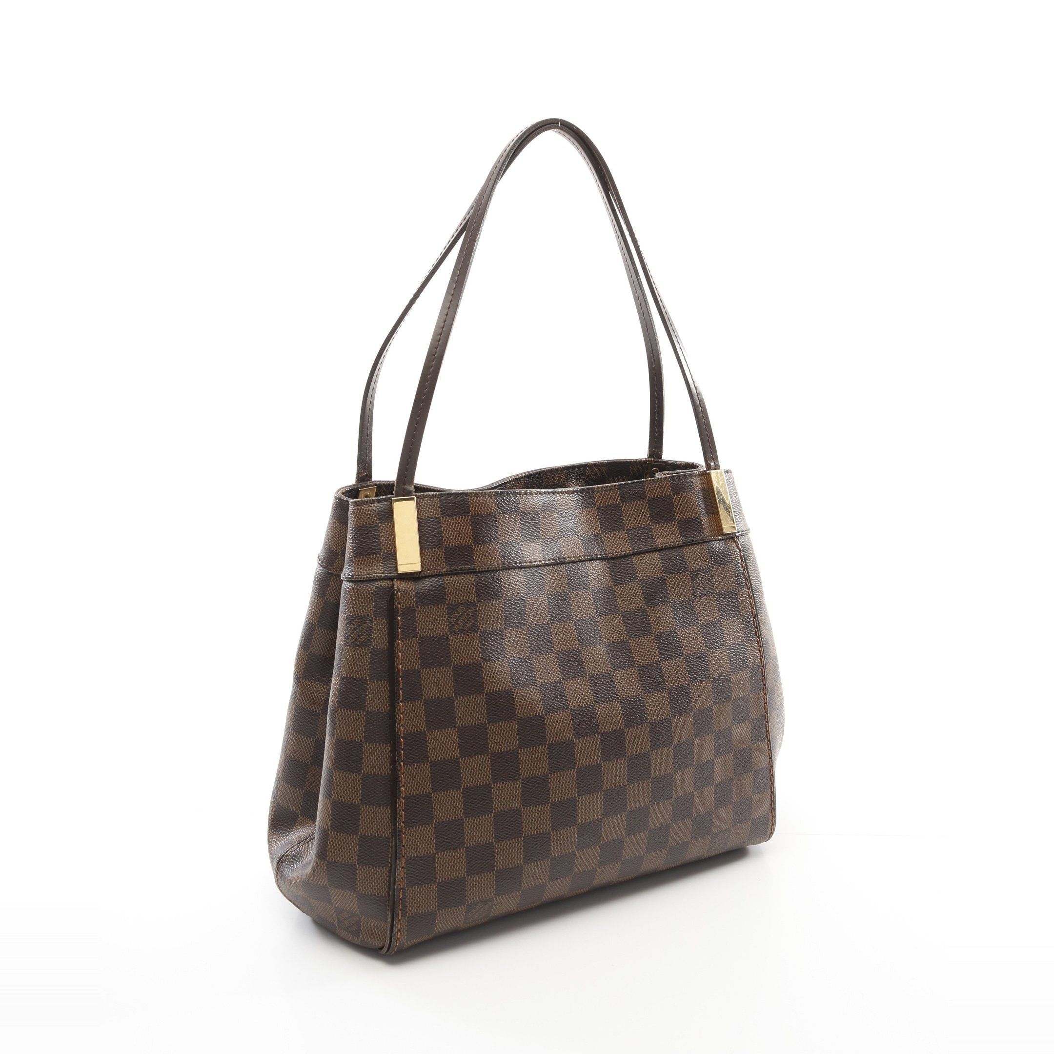Louis Vuitton Louis Vuitton Marleborn Pm Damier Ebene Shoulder Bag Leather Brown Size ONE SIZE - 2 Thumbnail