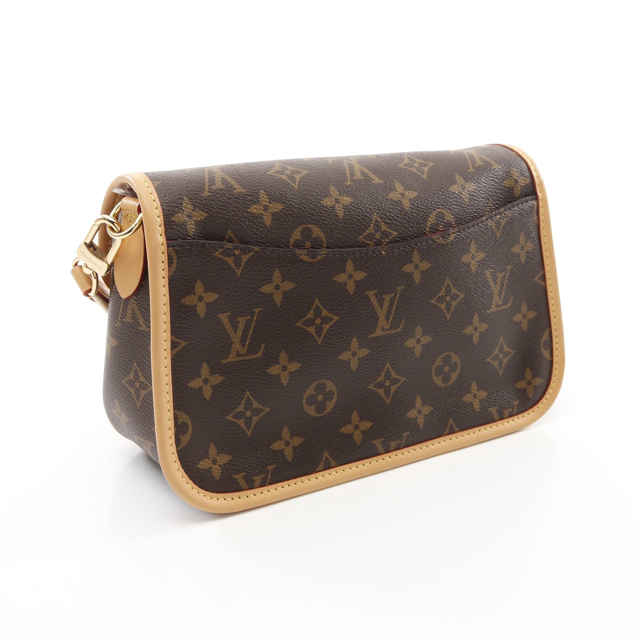 Louis Vuitton Louis Vuitton Diane Nm Pm Monogram Fuchsia One Shoulder Bag Leather Brown Size ONE SIZE - 2 Thumbnail