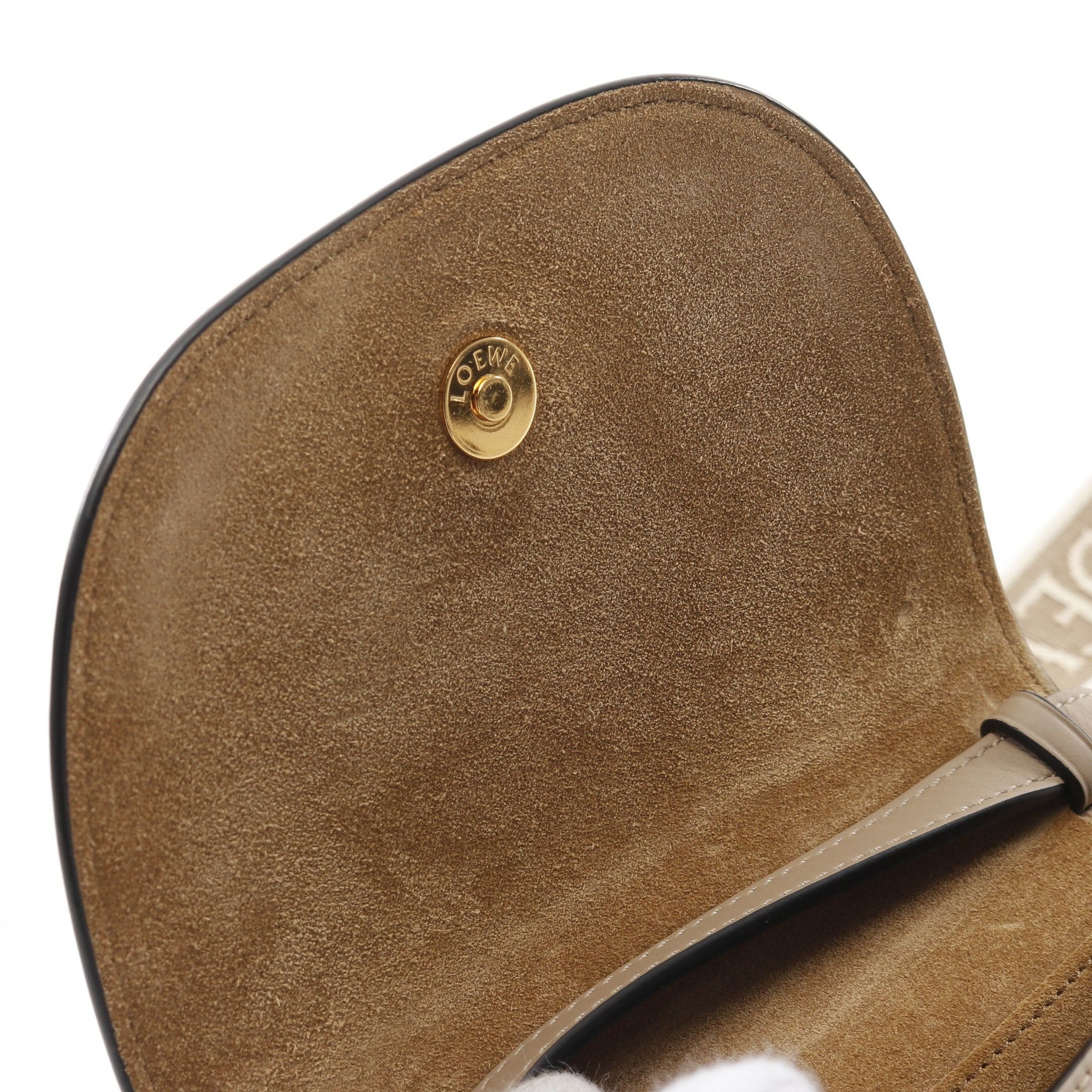 Loewe Loewe Gate Dual Bag Mini Shoulder Leather Beige Size ONE SIZE - 9 Thumbnail