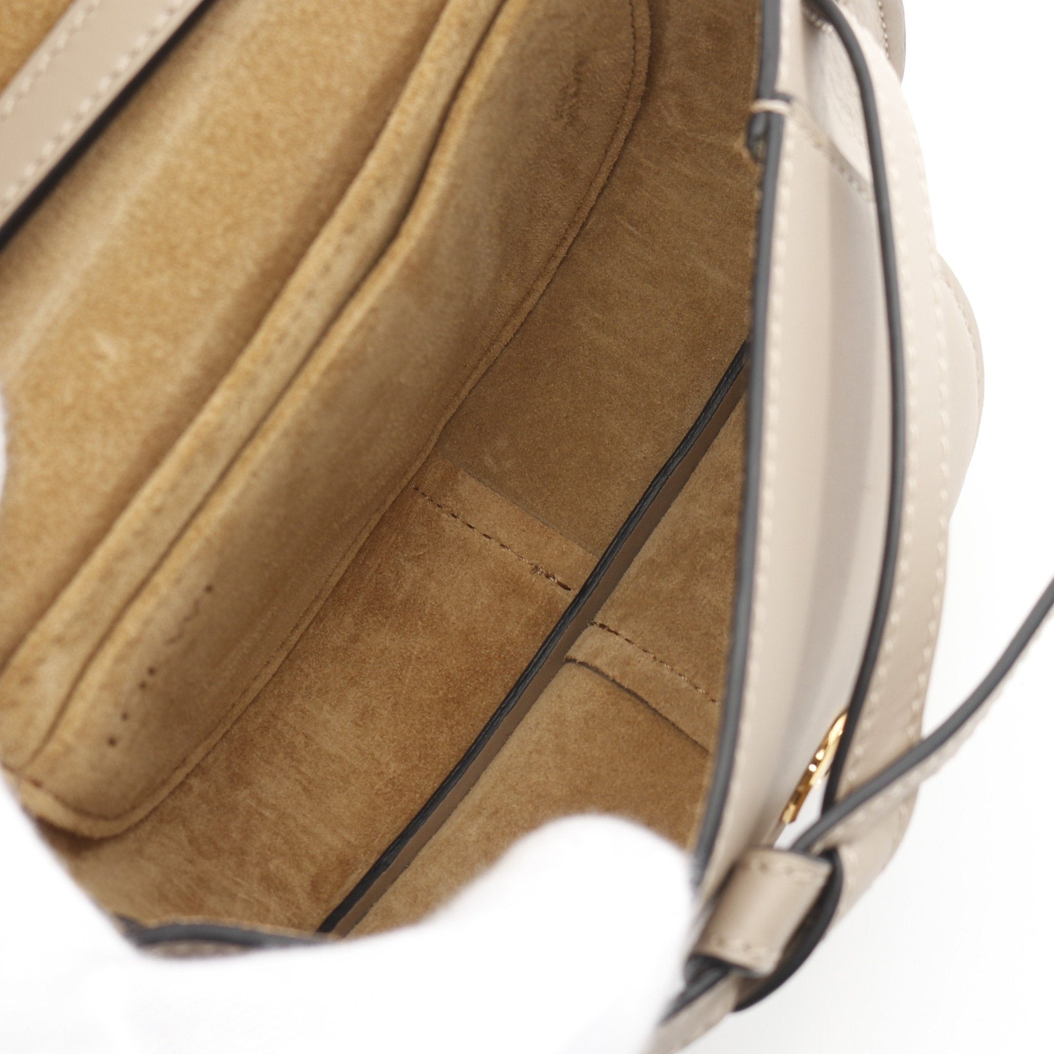 Loewe Loewe Gate Dual Bag Mini Shoulder Leather Beige Size ONE SIZE - 3 Thumbnail