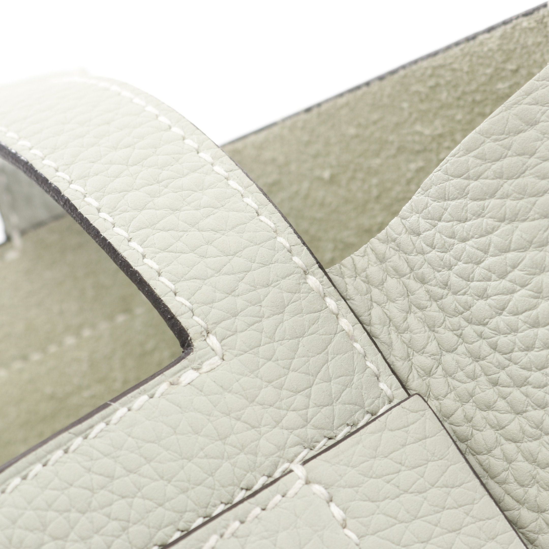 Hermes Hermes Cabasserie 31 Shoulder Bag Tote Clemence Leather Light Green B Stamp Size ONE SIZE - 7 Thumbnail