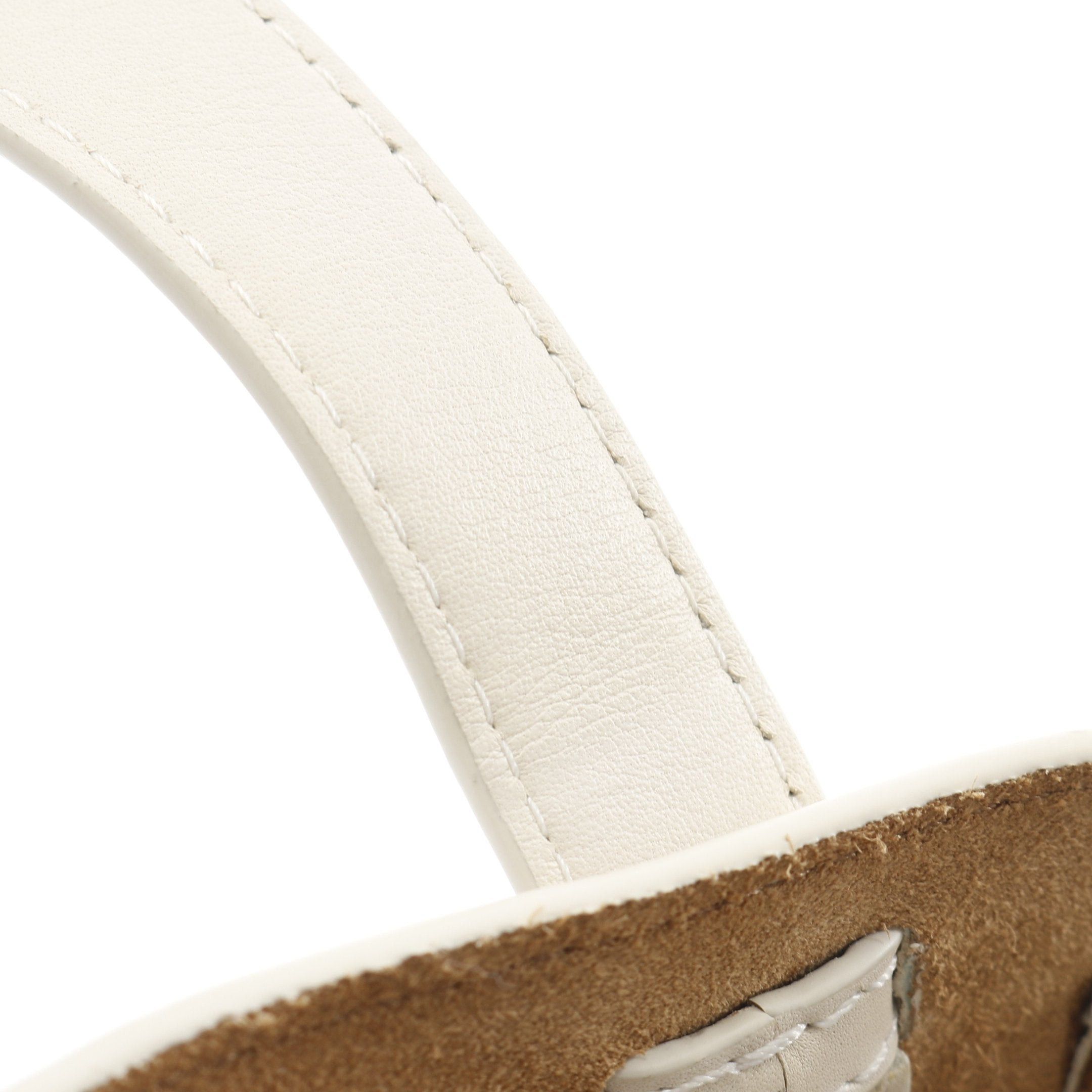Loewe Loewe Hammock Nugget Handbag Leather Off White Size ONE SIZE - 6 Thumbnail