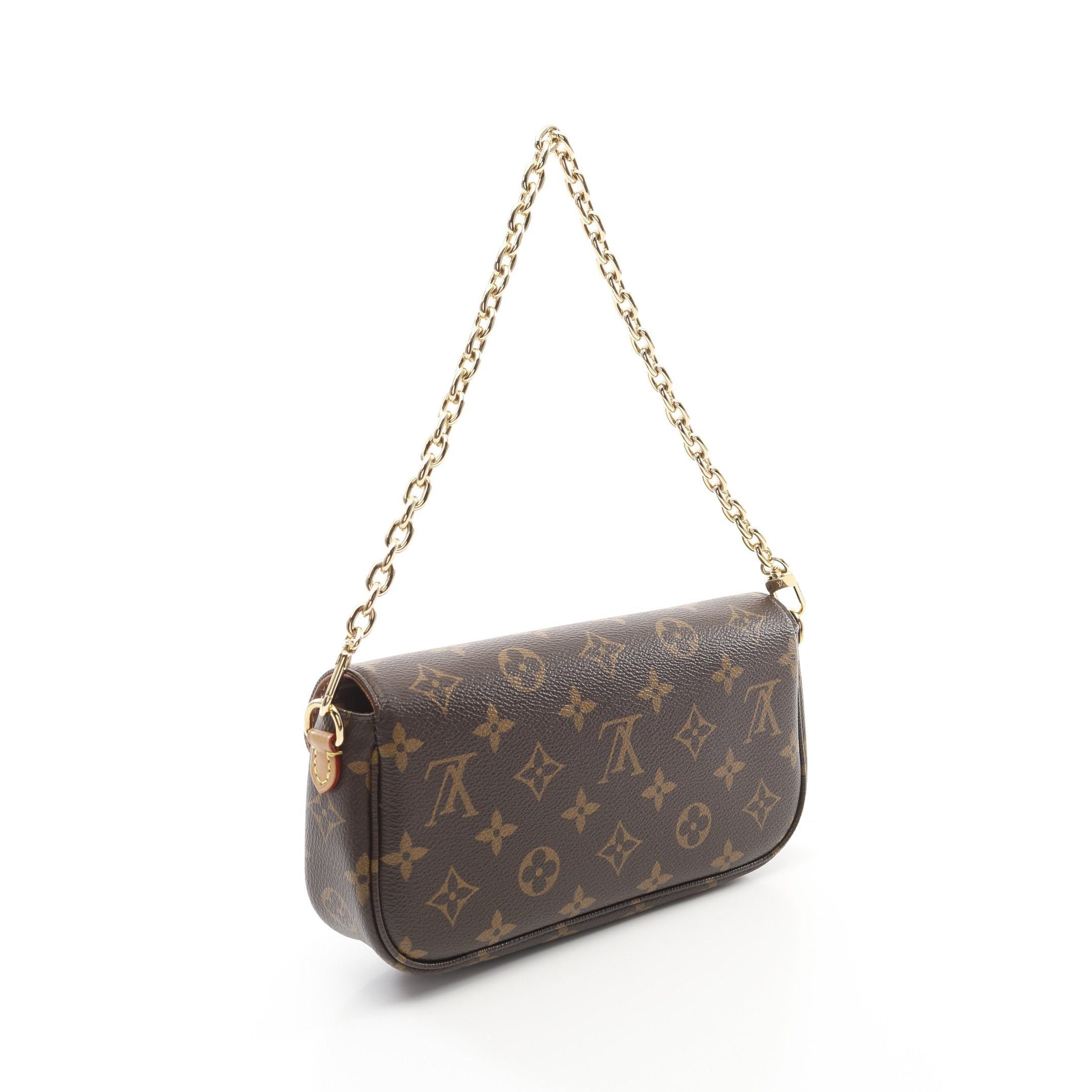 Louis Vuitton Louis Vuitton Wallet On Chain Ivy Handbag Brown Size ONE SIZE - 2 Thumbnail
