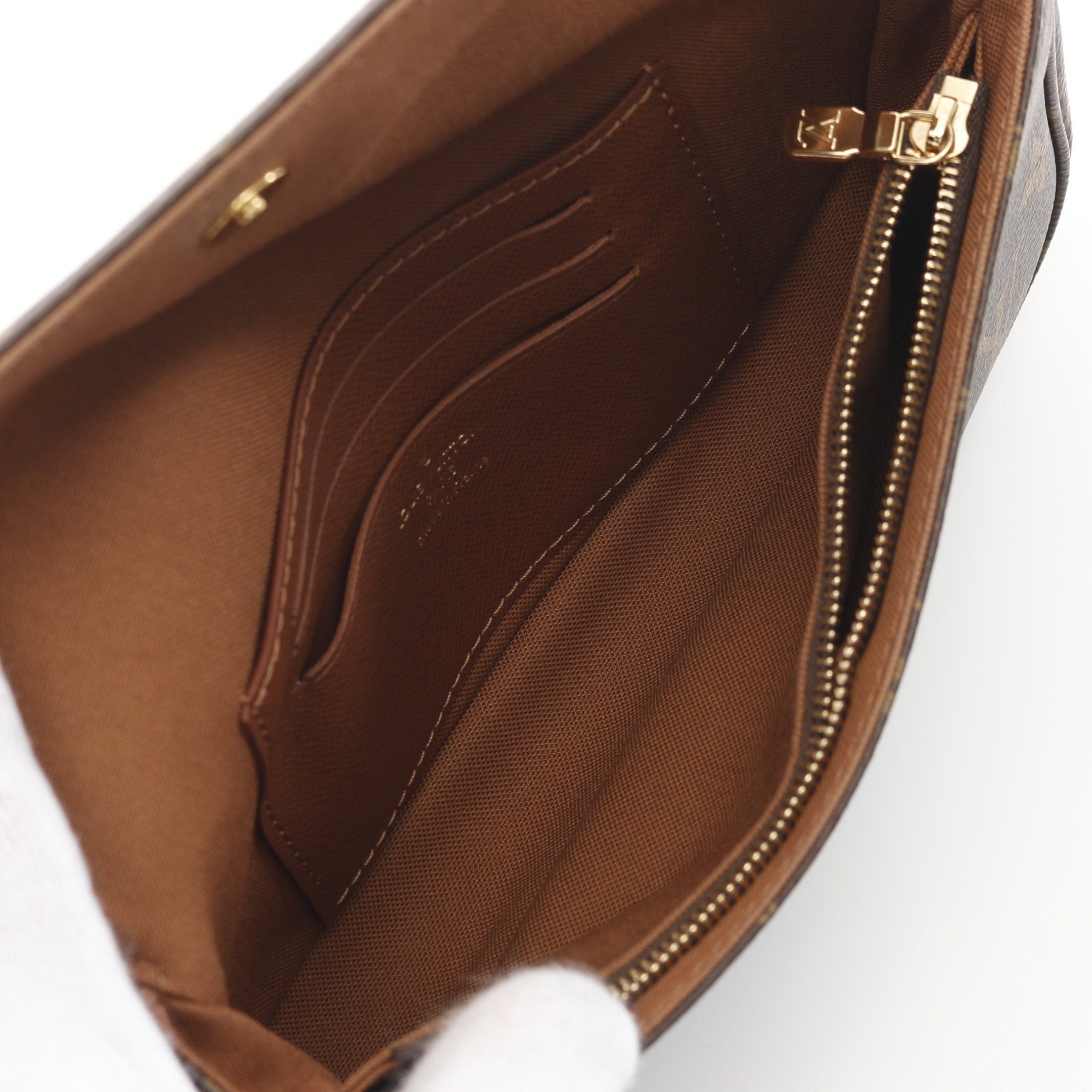 Louis Vuitton Louis Vuitton Wallet On Chain Ivy Handbag Brown Size ONE SIZE - 3 Thumbnail