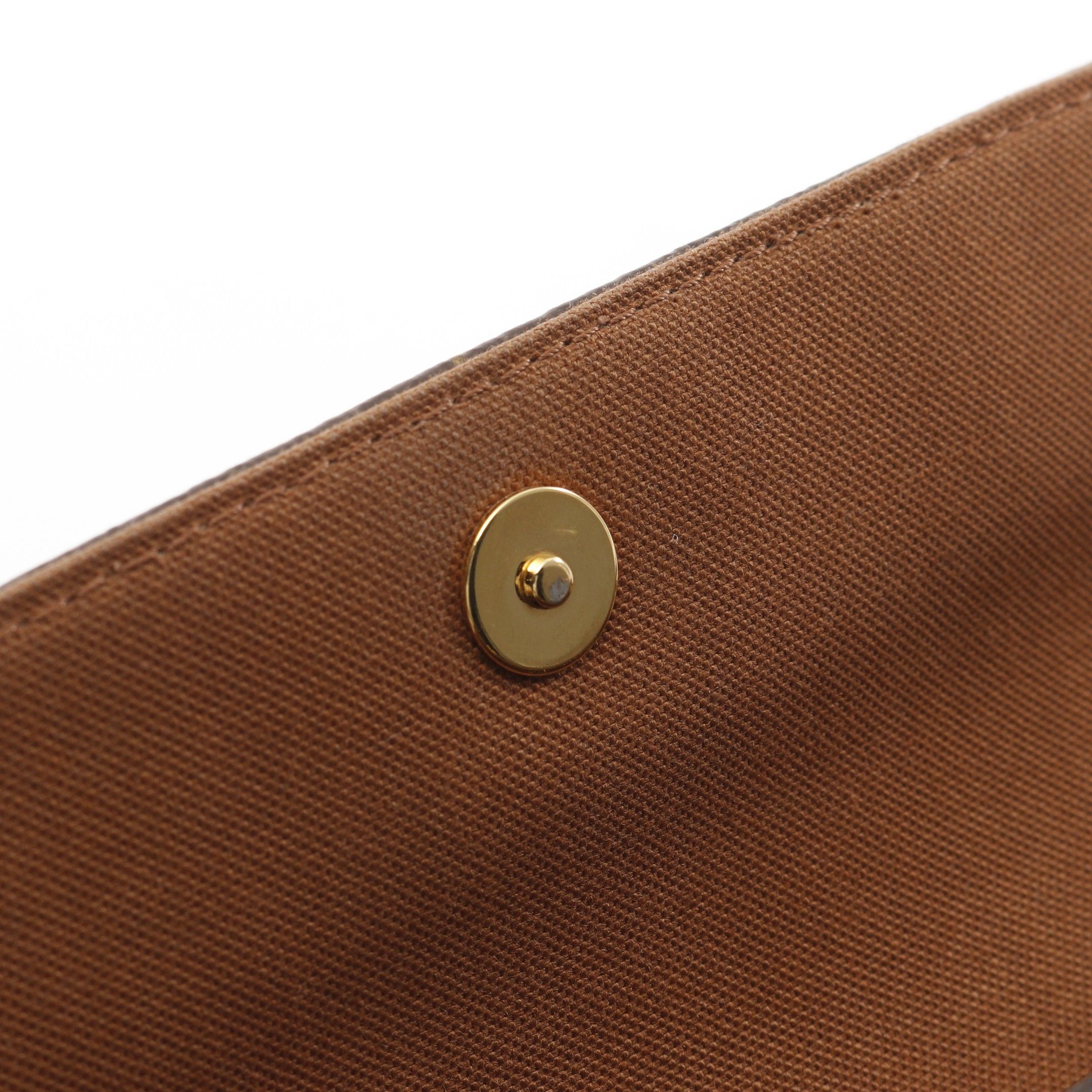 Louis Vuitton Louis Vuitton Wallet On Chain Ivy Handbag Brown Size ONE SIZE - 8 Thumbnail