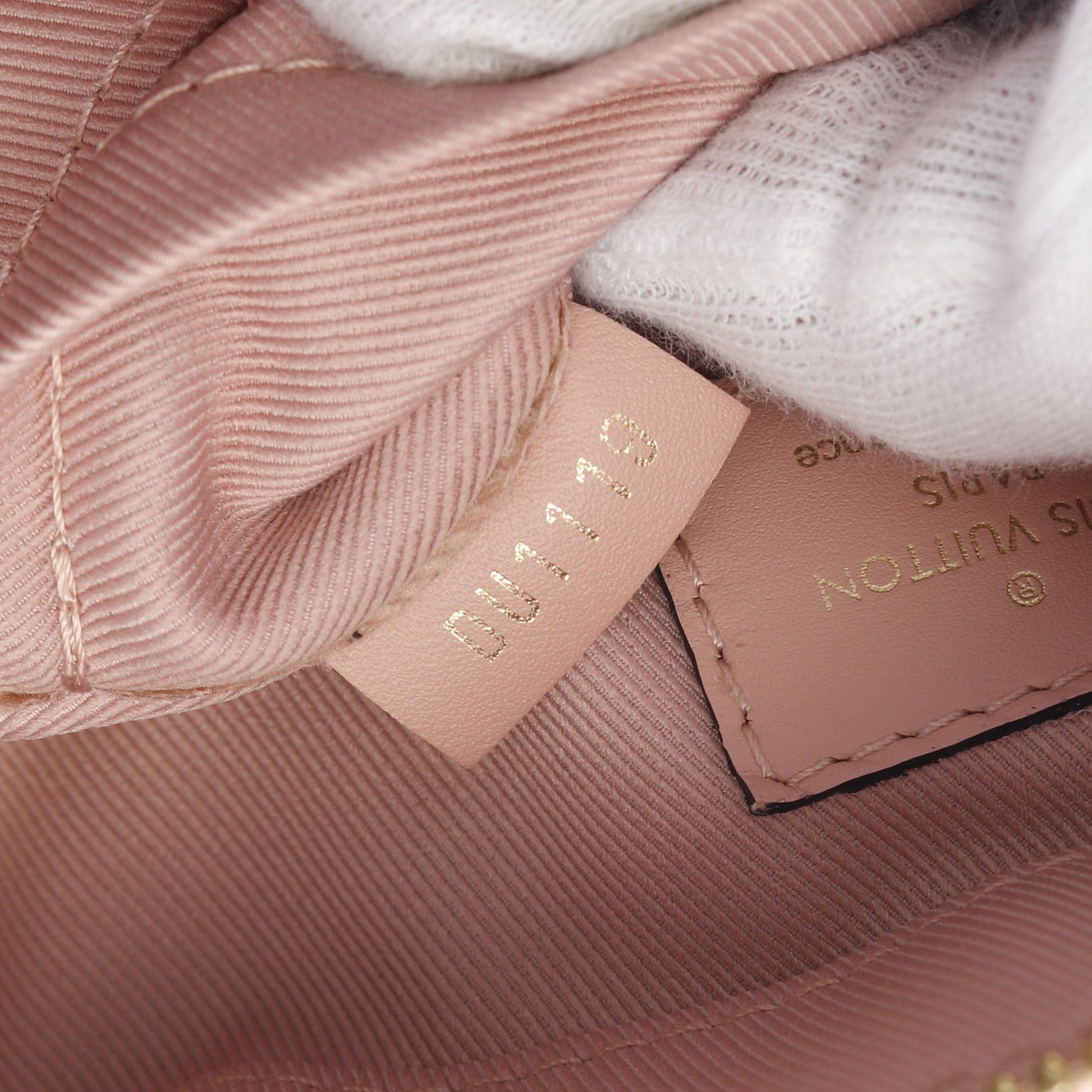 Louis Vuitton Louis Vuitton Saintonge Monogram Rose Poodle Shoulder Bag Leather Brown Pink Size ONE SIZE - 5 Thumbnail