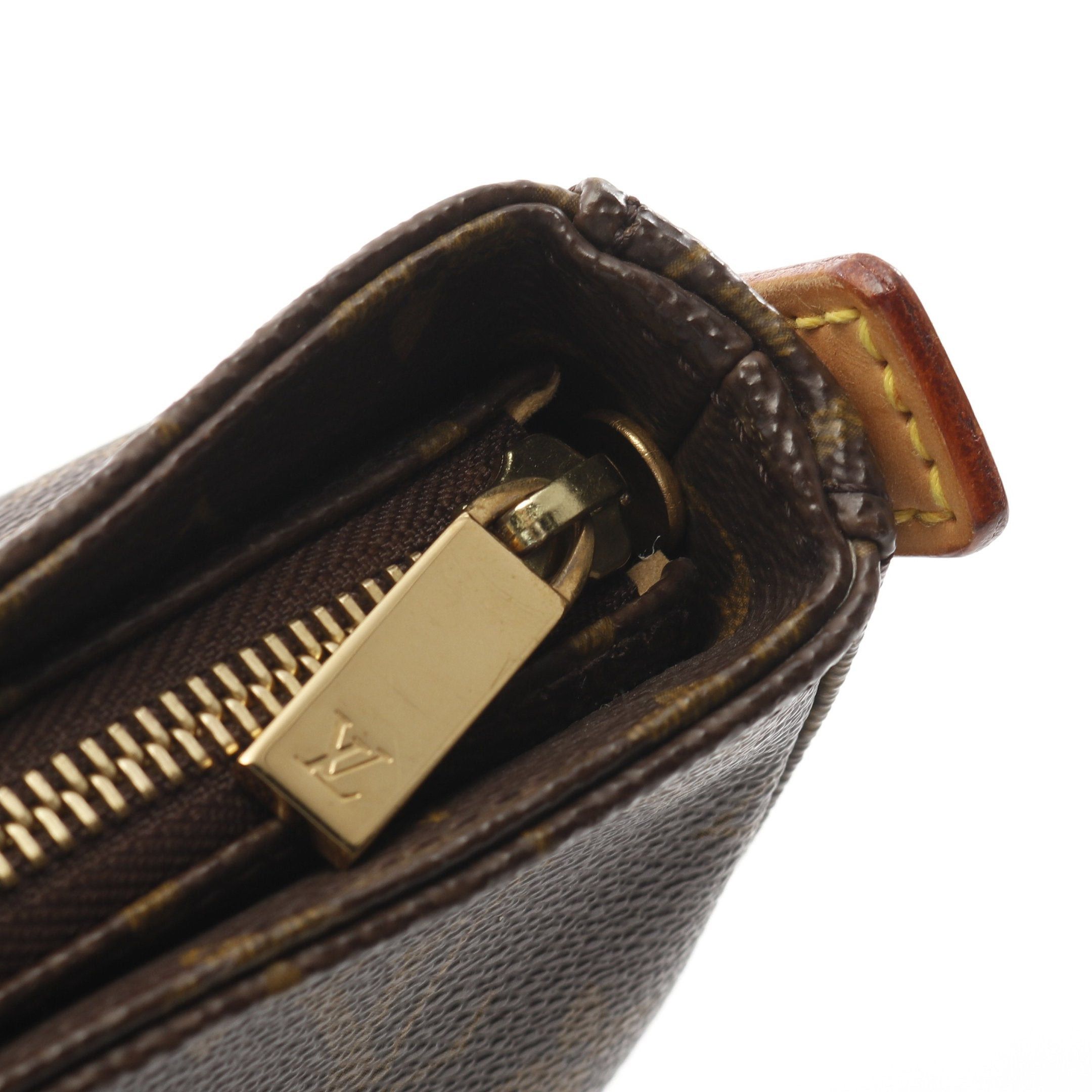 Louis Vuitton Louis Vuitton Looping Mm Monogram Shoulder Bag Leather Brown Size ONE SIZE - 9 Thumbnail