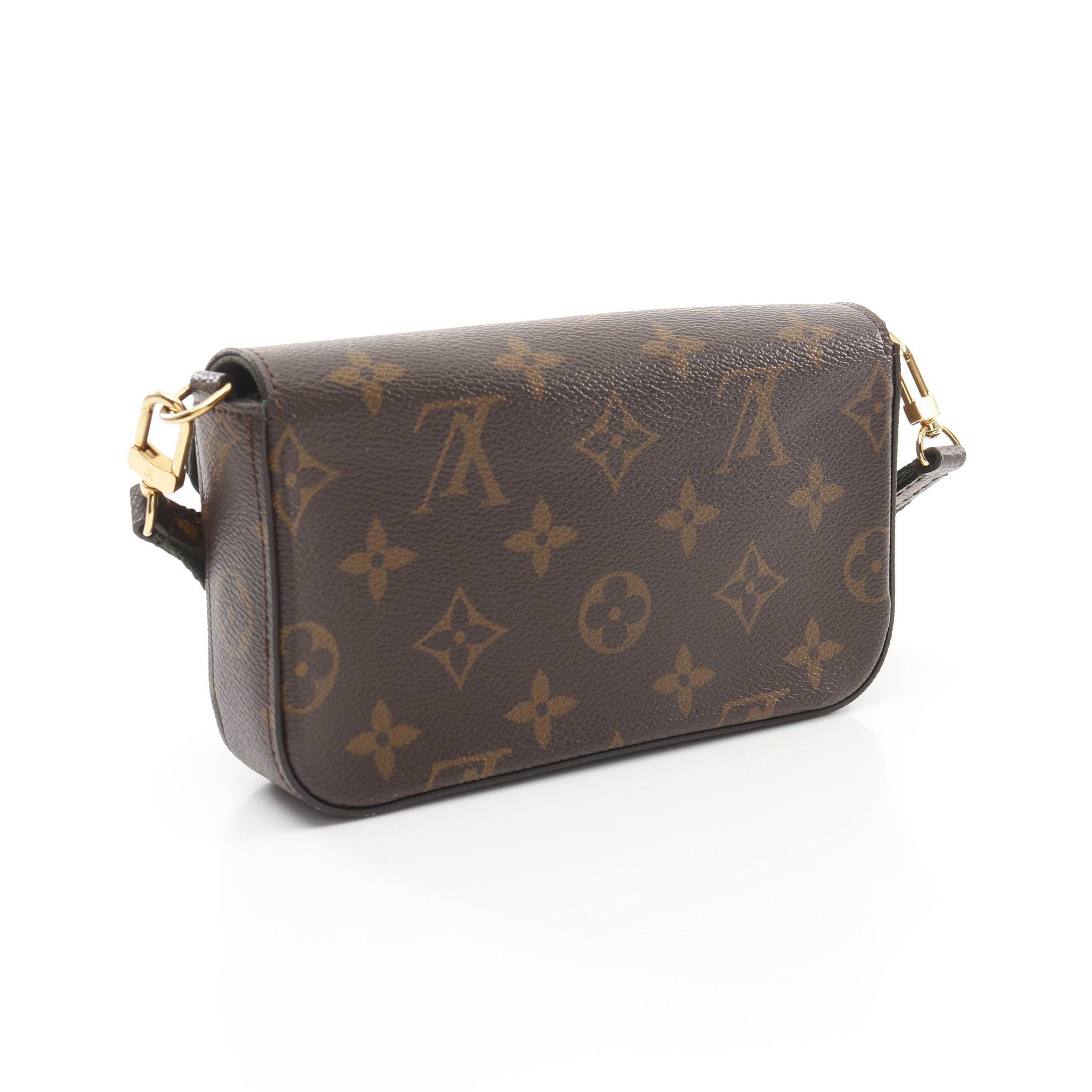 Louis Vuitton Louis Vuitton Multy Pochette Felicie Monogram Shoulder Bag Brown Dark Green Size ONE SIZE - 2 Thumbnail