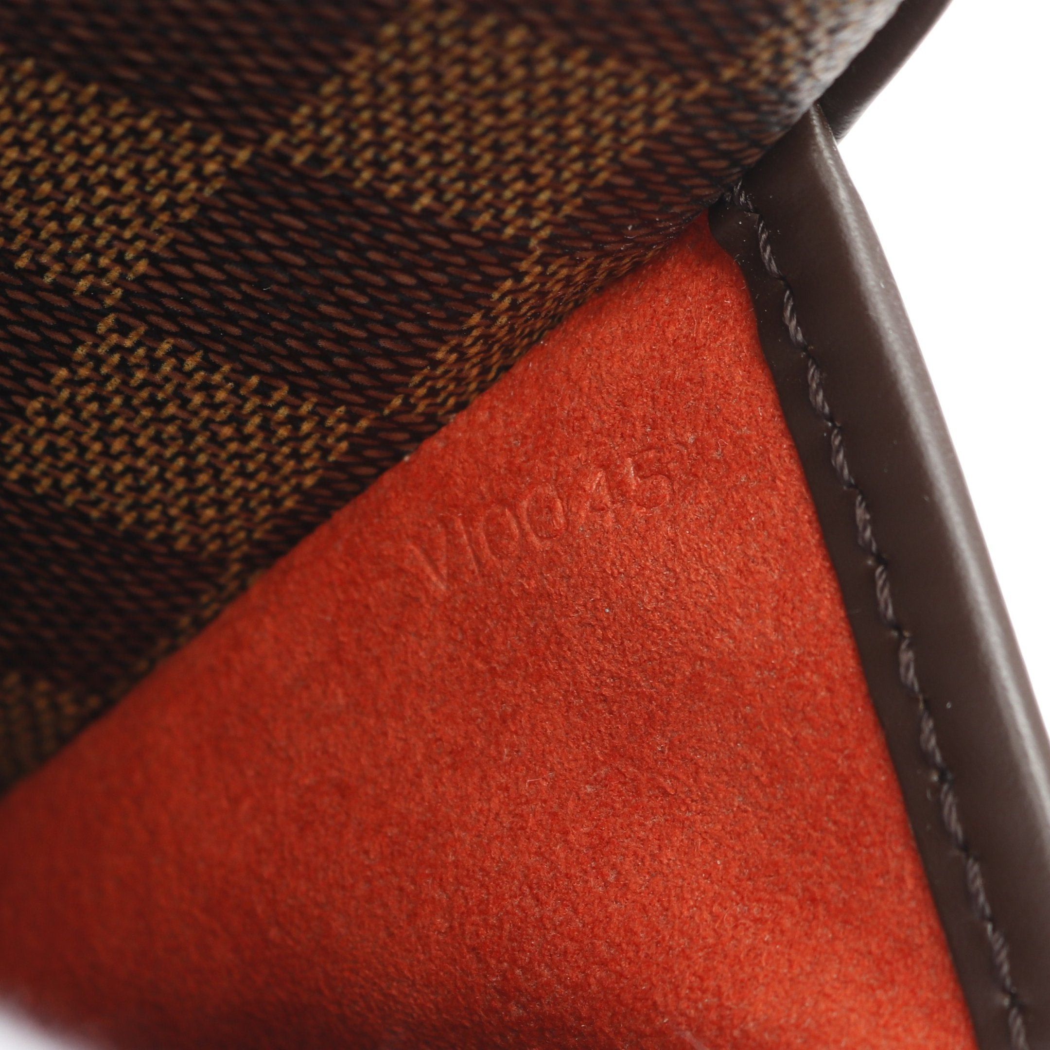 Louis Vuitton Louis Vuitton Ipanema Gm Damier Ebene Shoulder Bag Leather Brown Size ONE SIZE - 5 Thumbnail
