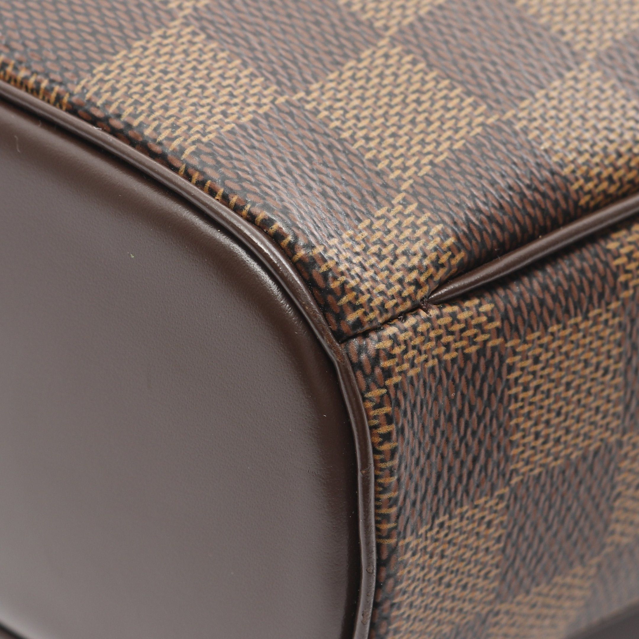 Louis Vuitton Louis Vuitton Ipanema Gm Damier Ebene Shoulder Bag Leather Brown Size ONE SIZE - 6 Thumbnail