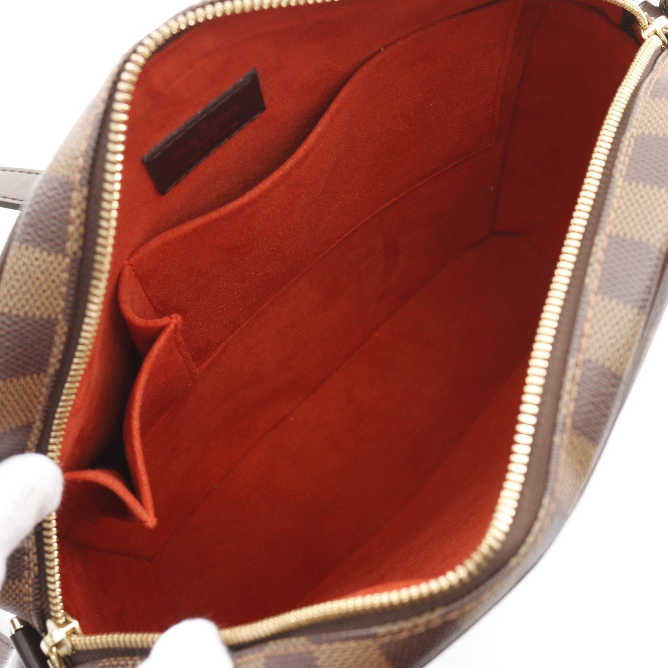 Louis Vuitton Louis Vuitton Ipanema Gm Damier Ebene Shoulder Bag Leather Brown Size ONE SIZE - 3 Thumbnail