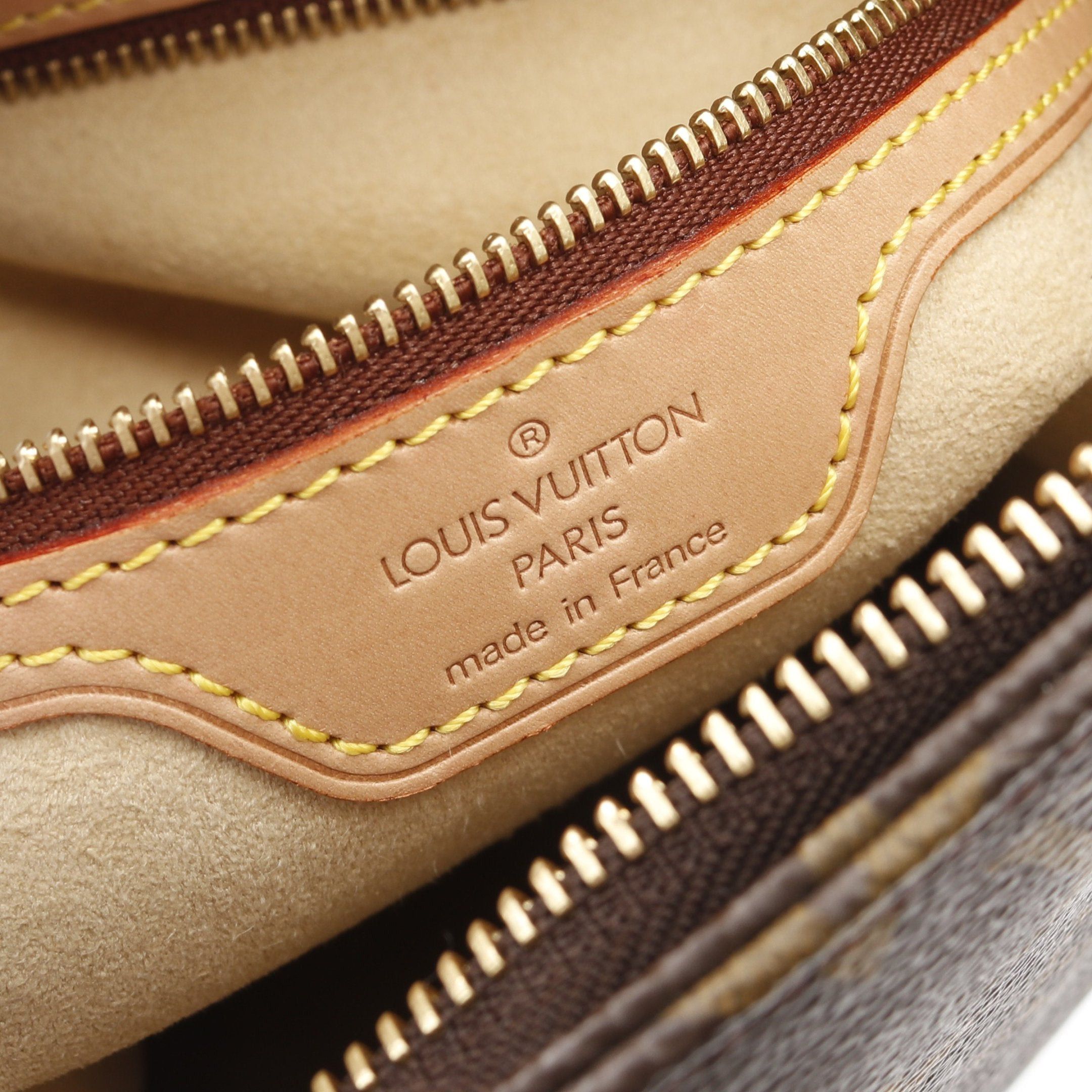 Louis Vuitton Louis Vuitton Looping Gm Monogram Shoulder Bag Leather Brown Size ONE SIZE - 4 Thumbnail