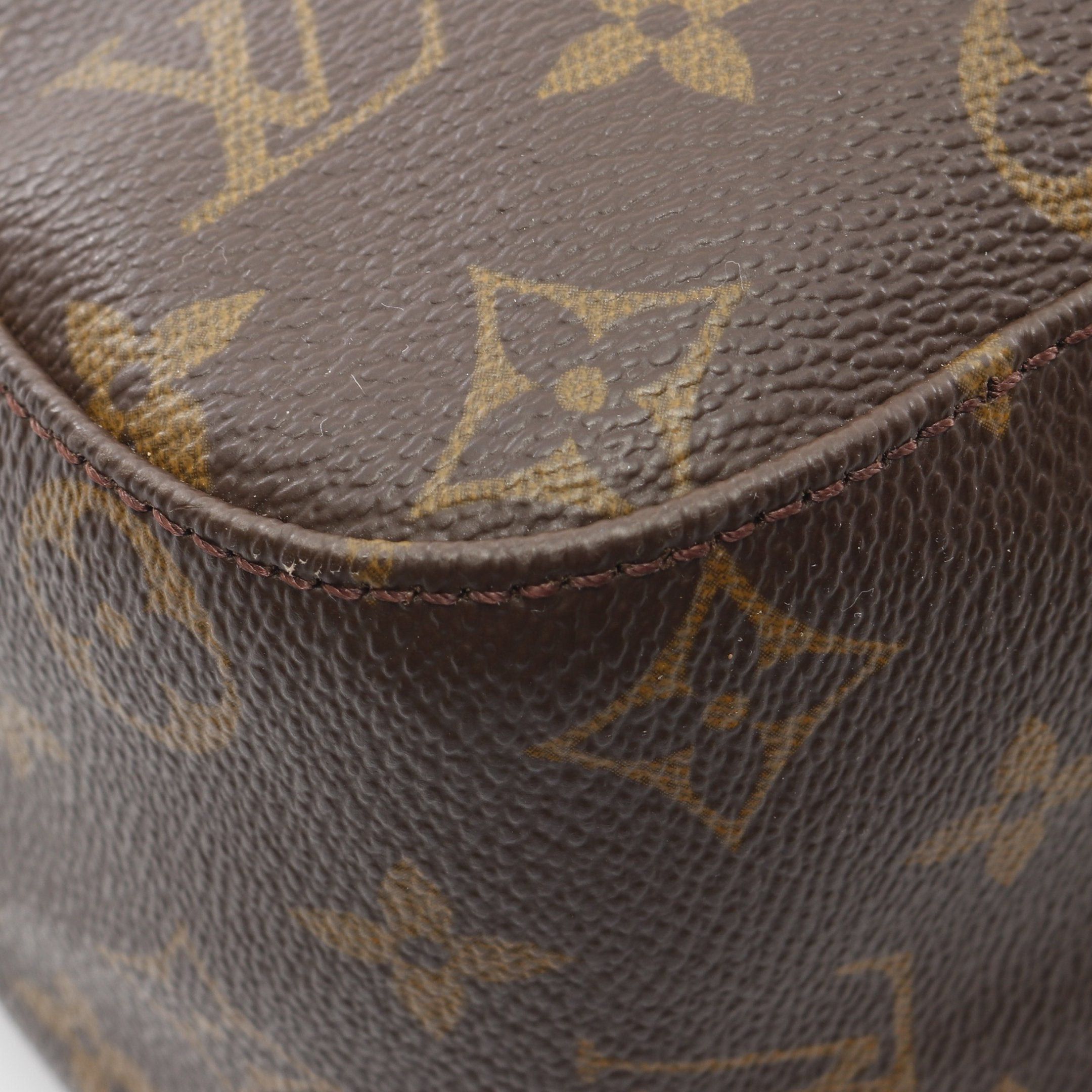 Louis Vuitton Louis Vuitton Looping Gm Monogram Shoulder Bag Leather Brown Size ONE SIZE - 6 Thumbnail