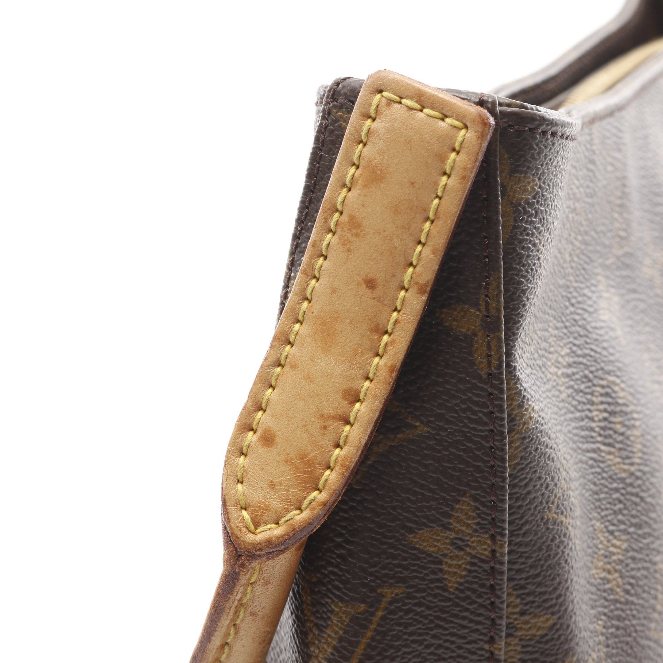 Louis Vuitton Louis Vuitton Looping Gm Monogram Shoulder Bag Leather Brown Size ONE SIZE - 8 Thumbnail