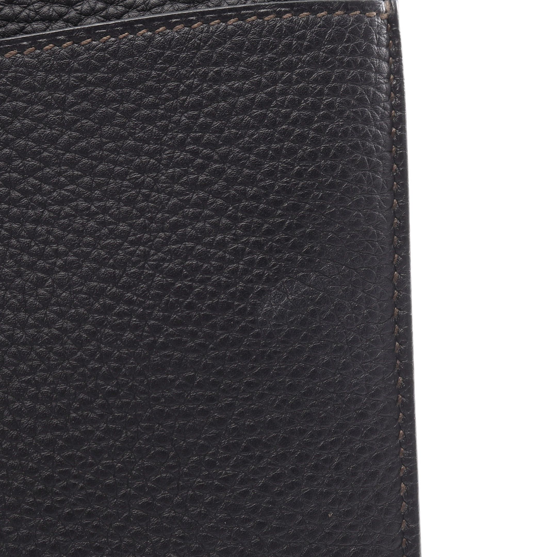 Hermes Hermes Sac Adepesh 38 Verso Business Bag Briefcase Togo Dark Purple Silver Hardware Stamp Size ONE SIZE - 9 Thumbnail