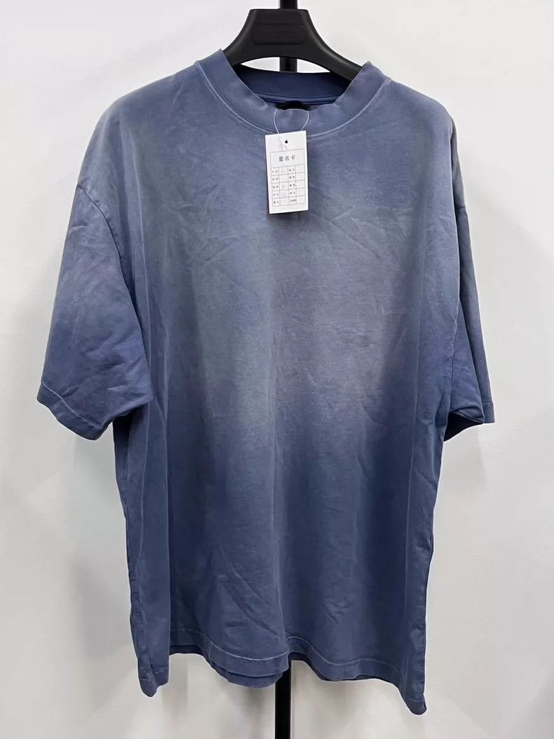 Balenciaga Balenciaga Letter Logo Embroidered Short Sleeve T-shirt-yf Size US L / EU 52-54 / 3 - 2 Thumbnail