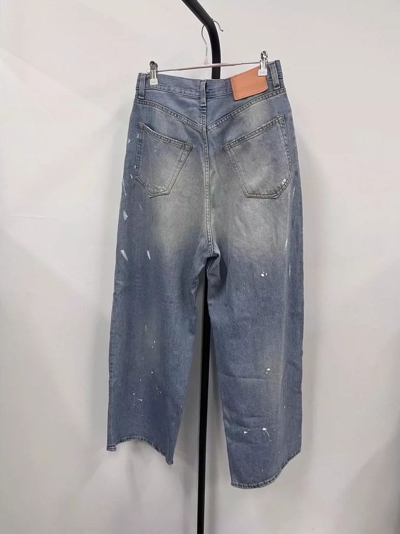 Acne Studios Acne Studios Light Blue Wide Leg Denim Pants-yf Size US 44 / EU 60 - 2 Thumbnail