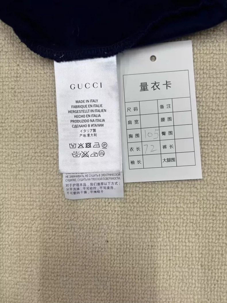 Gucci GUCCI Long Sleeve Polo Shirt with Badge-yf Size US M / EU 48-50 / 2 - 5 Thumbnail