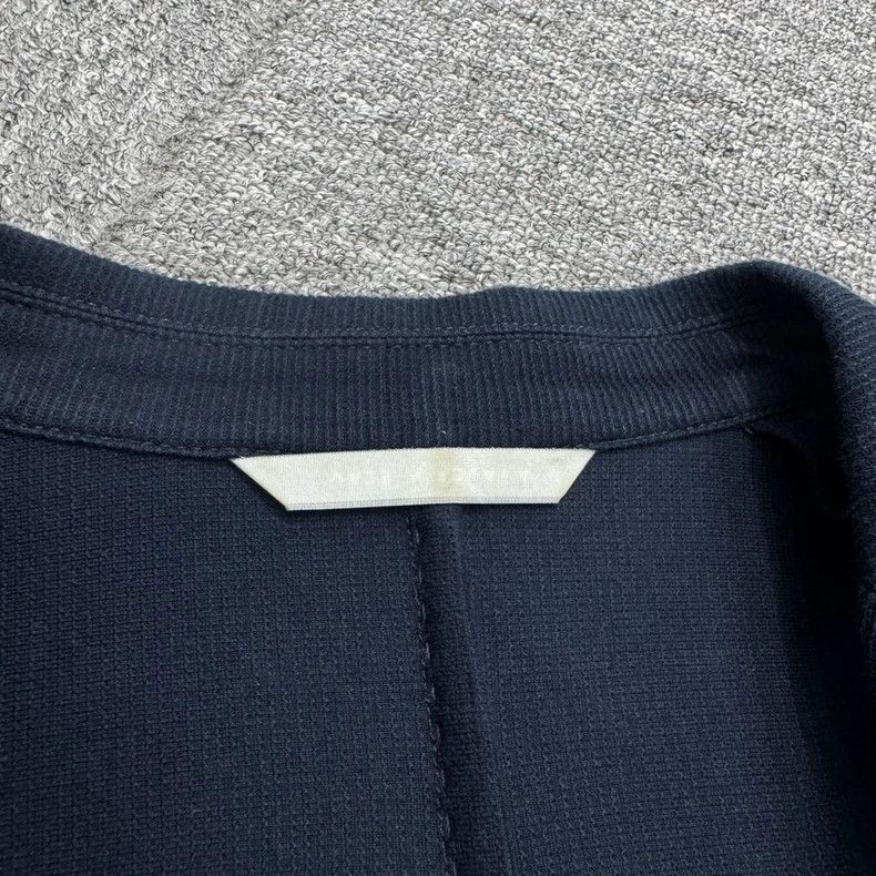 Emporio Armani Armani Blue Striped Blazer Size 52-yf Size US L / EU 52-54 / 3 - 3 Thumbnail