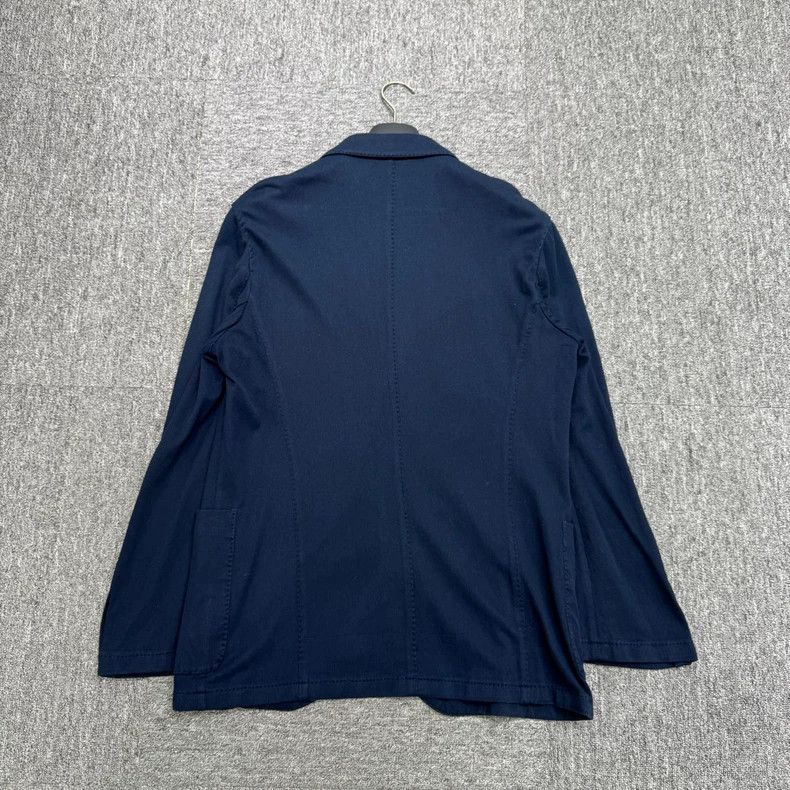 Emporio Armani Armani Blue Striped Blazer Size 52-yf Size US L / EU 52-54 / 3 - 2 Thumbnail