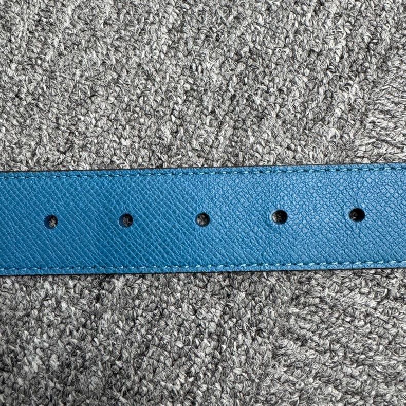 Louis Vuitton LV Blue Logo Belt-yf Size ONE SIZE - 4 Thumbnail