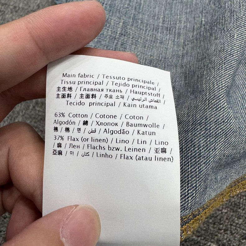 Valentino Valentino Denim and Leather Shirt-yf Size US XXL / EU 58 / 5 - 4 Thumbnail