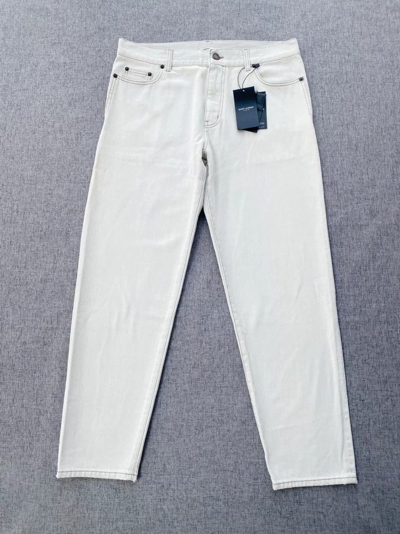 Saint Laurent Paris Saint Laurent SS21 Pocket Denim Pants-yf Size US 33 - 3 Thumbnail