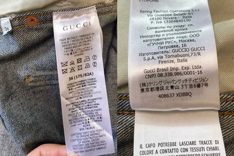 Gucci GUCCI Stone Wash Denim Pants for Men-yf Size US 36 / EU 52 - 8 Thumbnail