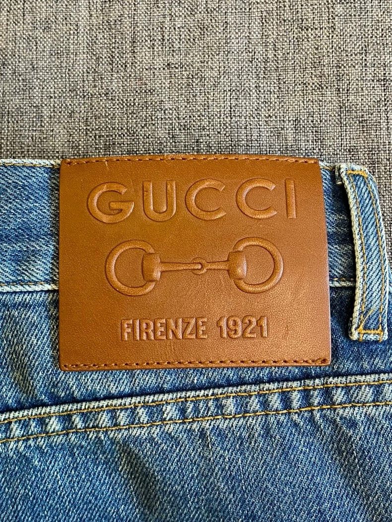 Gucci GUCCI 2024 Early Spring Straight-Leg Jeans-yf Size US 34 / EU 50 - 6 Thumbnail