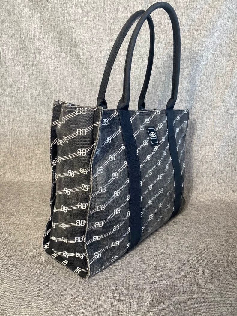 Balenciaga Balenciaga Logo Design Tote Shopping Bag-yf Size ONE SIZE - 5 Thumbnail