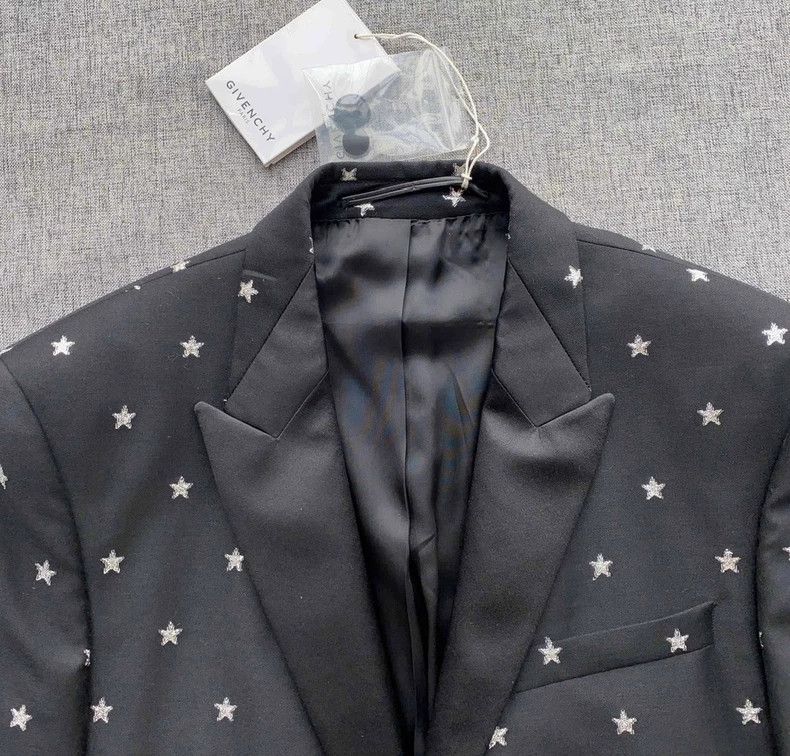 Givenchy Givenchy Black Star Embroidered Casual Suit-yf Size US L / EU 52-54 / 3 - 5 Thumbnail