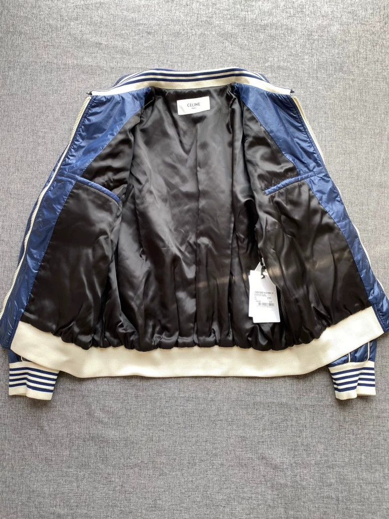 Celine Celine SS23 Striped Letter Print Jacket-yf Size US L / EU 52-54 / 3 - 3 Thumbnail