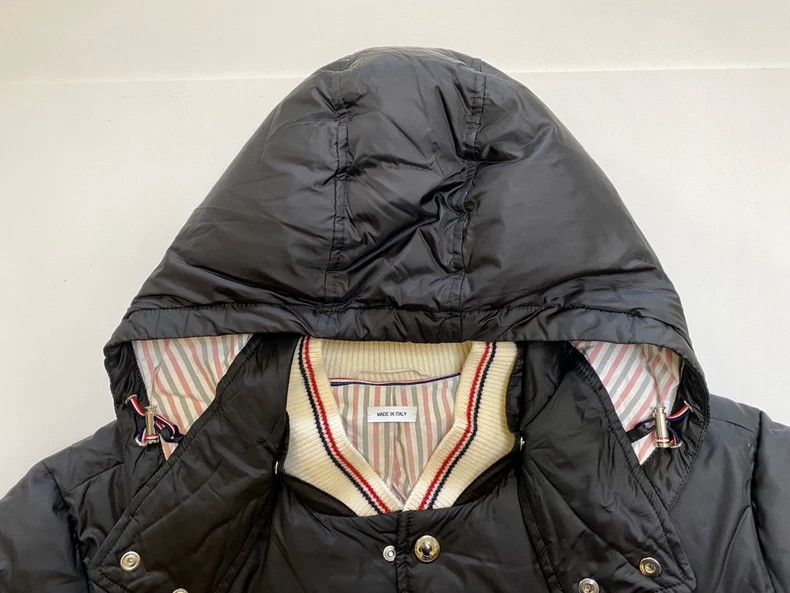 Thom Browne Thom Browne Black Striped Puffer Jacket-yf Size US M / EU 48-50 / 2 - 5 Thumbnail