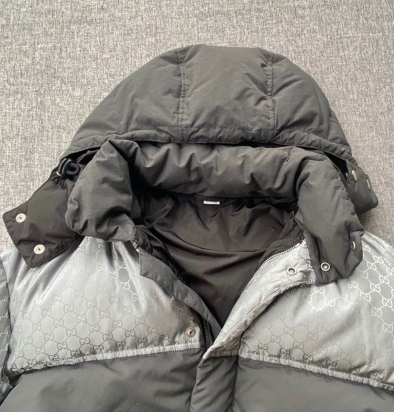 Gucci Gucci Men's GG Pattern Down Jacket-yf Size US L / EU 52-54 / 3 - 3 Thumbnail