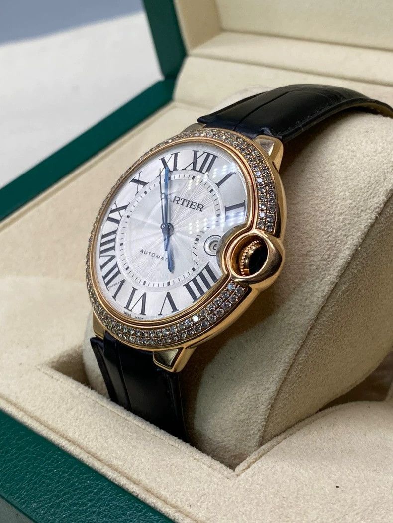 Cartier Cartier Ballon Bleu Rose Gold Watch-yf Size ONE SIZE - 3 Thumbnail