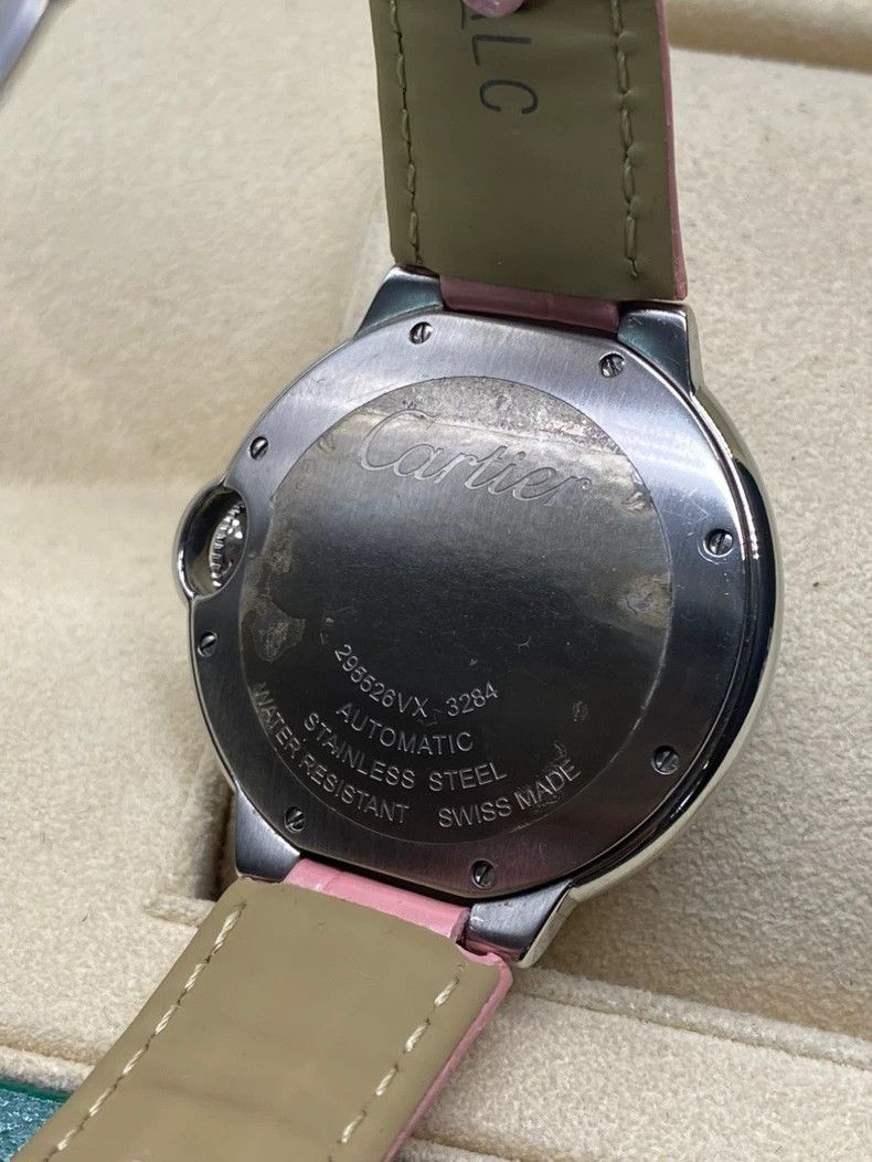 Cartier Cartier Ballon Bleu Pink Dial Automatic Watch-yf Size ONE SIZE - 5 Thumbnail