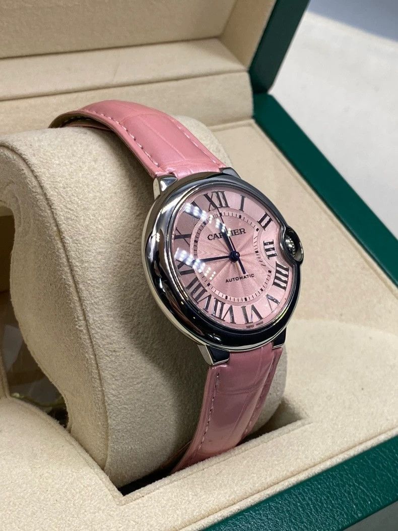 Cartier Cartier Ballon Bleu Pink Dial Automatic Watch-yf Size ONE SIZE - 2 Thumbnail