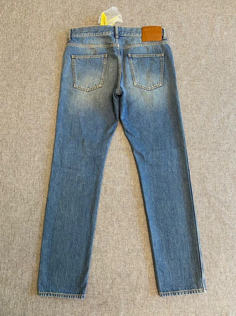 Gucci GUCCI 2024 Spring Straight Leg Denim Pants-yf Size US 34 / EU 50 - 2 Thumbnail