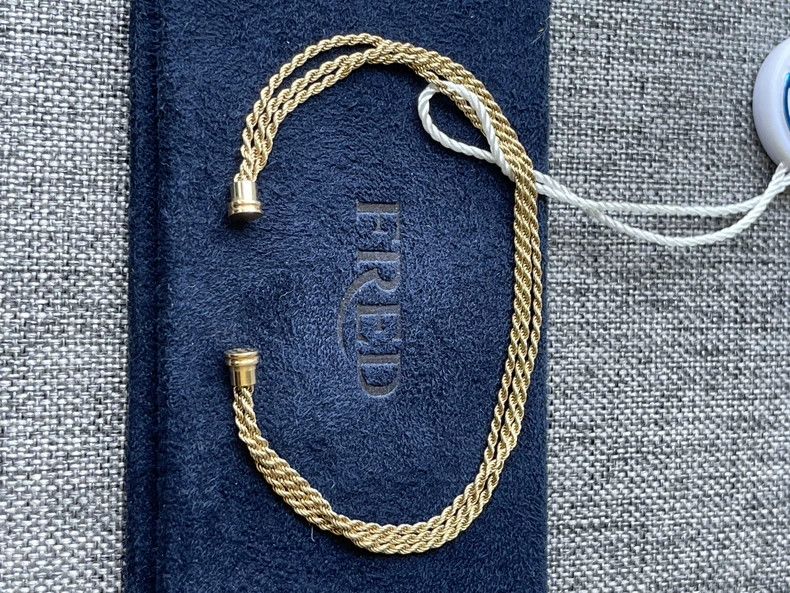 David Yurman 18k Gold Chain Bracelet by FRED-yf Size ONE SIZE - 2 Thumbnail
