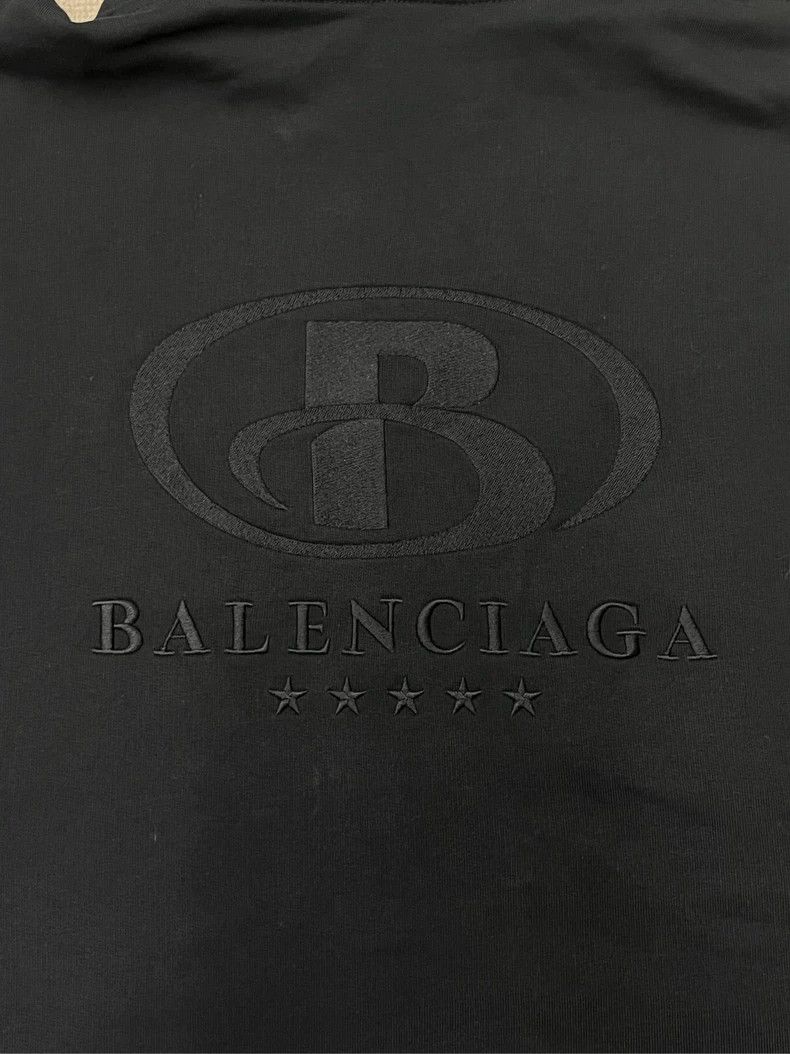 Balenciaga Balenciaga Logo Print Casual Long Sleeve Hoodie-yf Size US M / EU 48-50 / 2 - 4 Thumbnail
