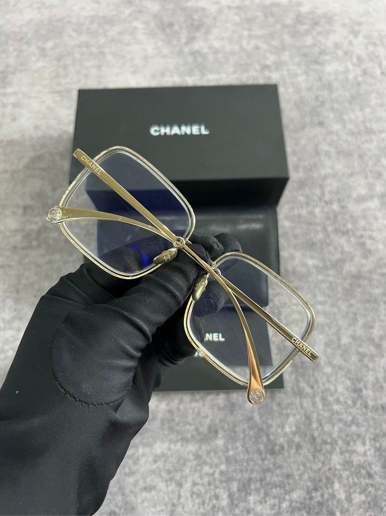 Chanel Chanel Gold Trim Eyeglasses-yf Size ONE SIZE - 2 Thumbnail