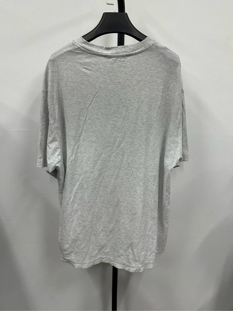 Acne Studios Acne Studios Gray Letter Print Short Sleeve T-Shirt-yf Size US M / EU 48-50 / 2 - 2 Thumbnail
