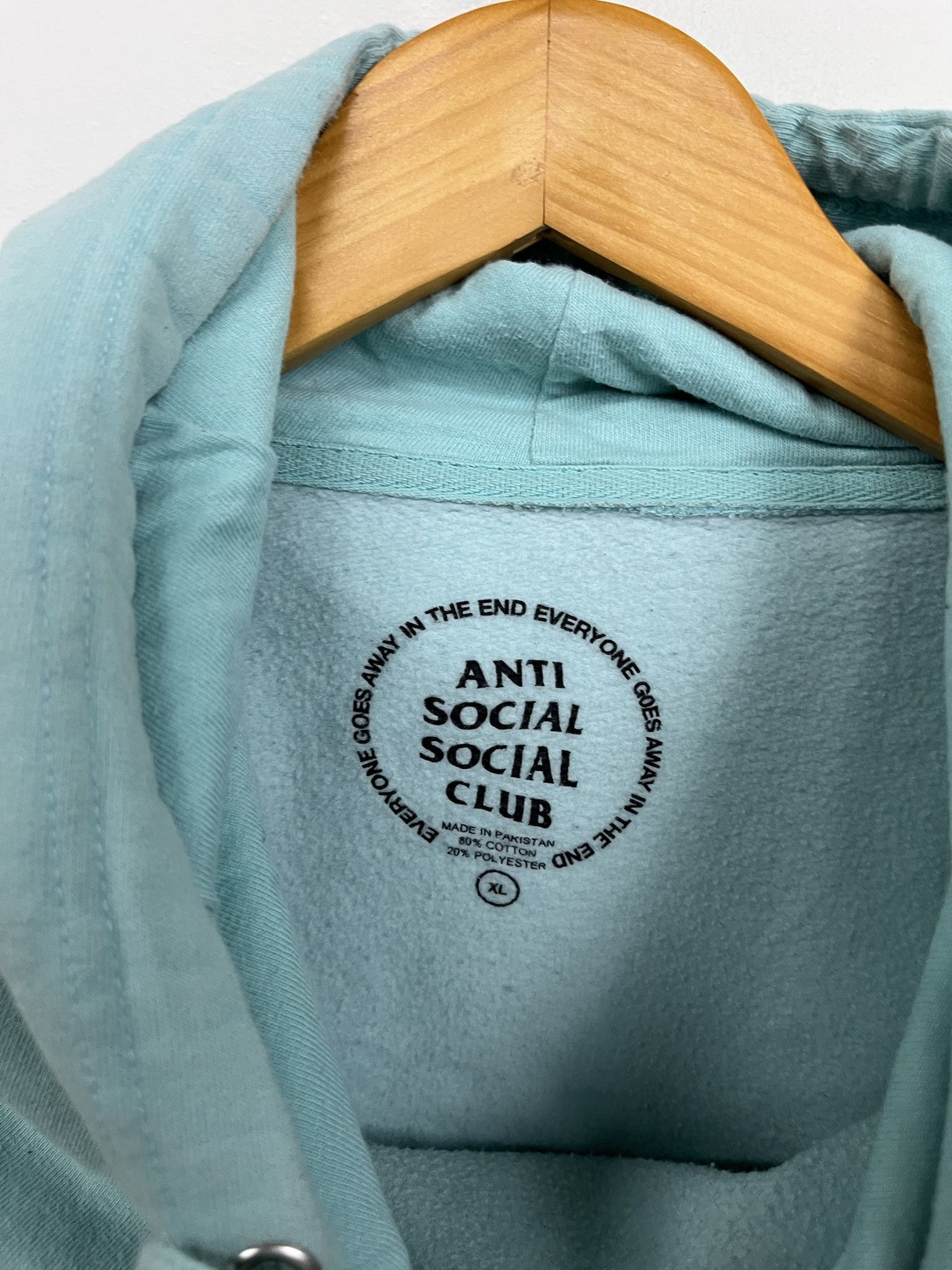 Anti Social Social Club Anti Social Social Club Sweeter Than You Think Mint Hoodie Size XL Size US XL / EU 56 / 4 - 4 Thumbnail