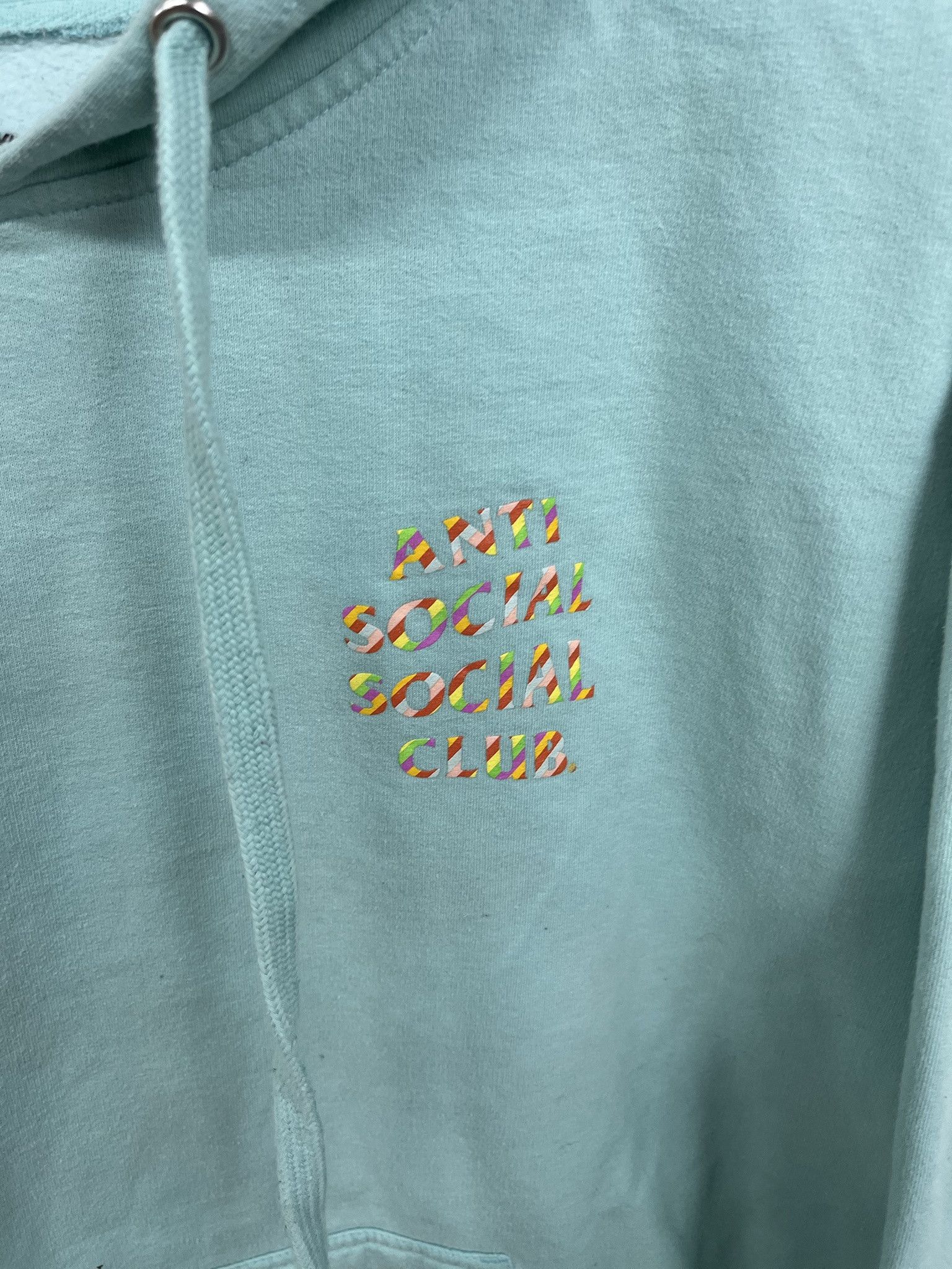 Anti Social Social Club Anti Social Social Club Sweeter Than You Think Mint Hoodie Size XL Size US XL / EU 56 / 4 - 3 Thumbnail