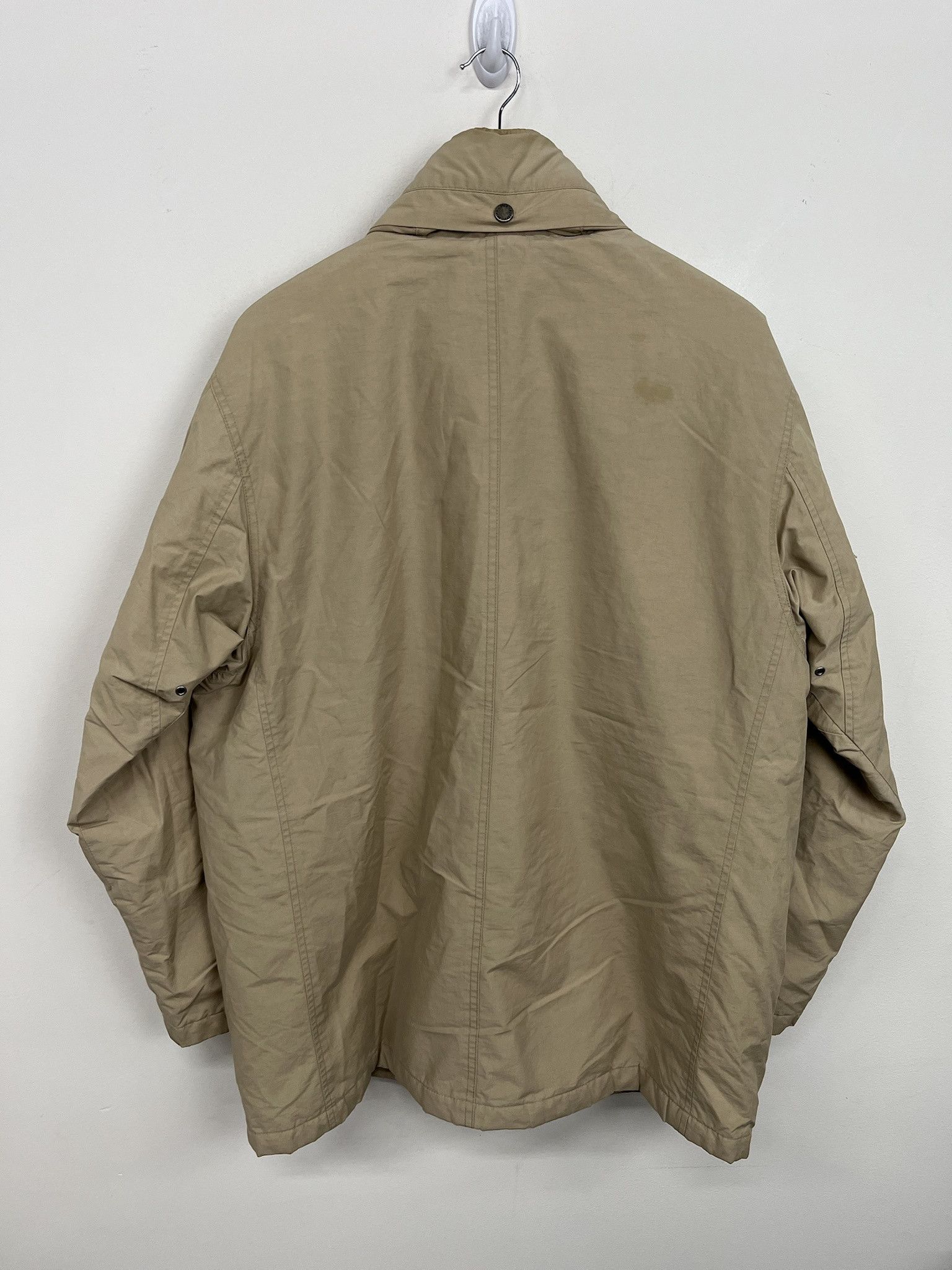 Polo Ralph Lauren × Vintage Vintage 90s Polo Ralph Lauren Tan Fleece Lined Jacket Size M Size US M / EU 48-50 / 2 - 3 Thumbnail